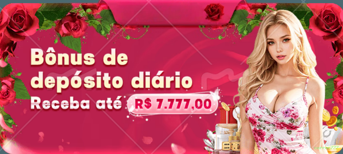 Bônus exclusivos membros VIP correr777